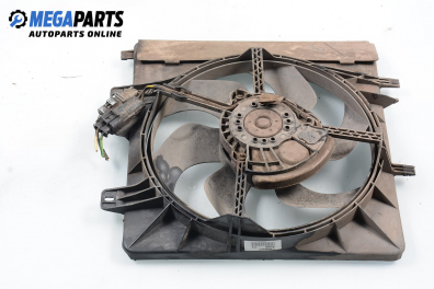 Radiator fan for Citroen C3 1.4 HDi, 68 hp, hatchback, 5 doors, 2003