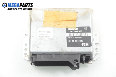 ECU for Opel Vectra A 2.0, 116 hp, sedan automatic, 1990