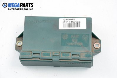 Central lock module for Fiat Multipla 1.6 16V Bipower, 103 hp, 2002