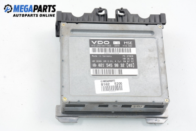 ECU for Mercedes-Benz E-Class 210 (W/S) 2.0, 136 hp, sedan automatic, 1998