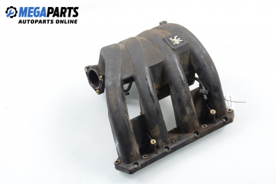 Intake manifold for Peugeot 406 2.0 16V, 132 hp, station wagon automatic, 1997