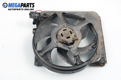 Radiator fan for Renault Clio I 1.4, 75 hp, 5 doors, 1996