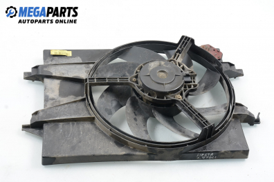 Ventilator radiator for Ford Fiesta V 1.4 TDCi, 68 hp, 5 uși, 2004