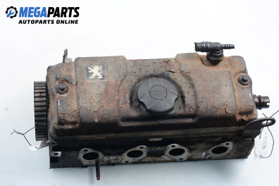 Engine head for Peugeot 206 1.1, 60 hp, truck, 2003