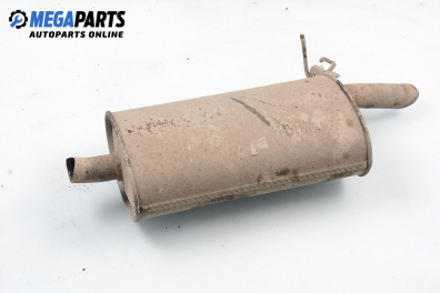 Rear muffler for Renault Kangoo 1.9 D, 64 hp, passenger, 1998