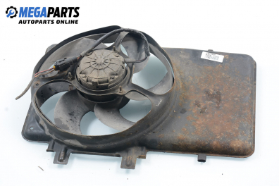 Radiator fan for Ford Fiesta III 1.4, 71 hp, 5 doors, 1993