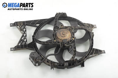 Radiator fan for Nissan Primera (P12) 1.9 dCi, 120 hp, station wagon, 2003