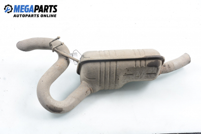 Rear muffler for Fiat Punto 1.7 TD, 71 hp, 1995