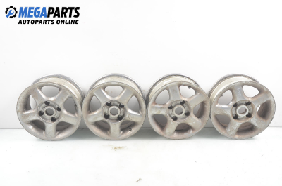 Alloy wheels for Mitsubishi Space Star (1998-2004) 14 inches, width 6 (The price is for the set)