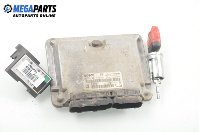 ECU incl. ignition key and immobilizer for Opel Astra G 1.7 TD, 68 hp, station wagon, 1999