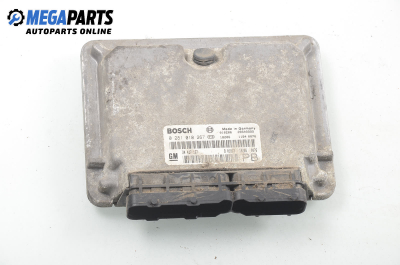 ECU for Opel Astra G 2.0 16V DTI, 101 hp, station wagon, 2001