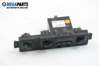 Bedienteil klimaanlage for Kia Carnival 2.9 TD, 126 hp, 2001