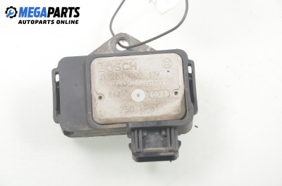 MAP sensor for Rover 200 2.0 SDi, 105 hp, hatchback, 3 doors, 1998