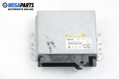 ECU for Opel Vectra A 2.0, 116 hp, sedan automatic, 1995