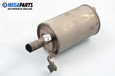 Muffler for Dacia Logan 1.5 dCi, 68 hp, truck, 2009