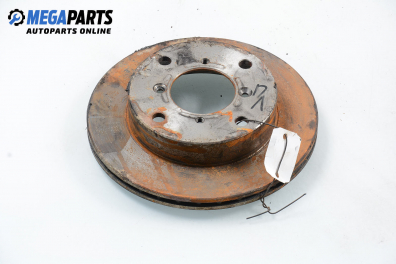 Brake disc for Suzuki Swift 1.0, 50 hp, 5 doors, 2001, position: front