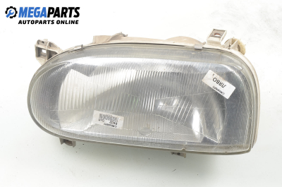 Headlight for Volkswagen Golf III 1.8, 90 hp, 5 doors, 1995, position: left