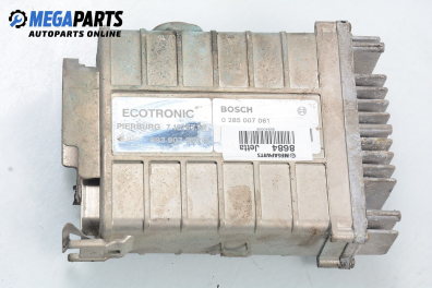 ECU for Volkswagen Jetta II (1G) 1.6, 70 hp, 1990