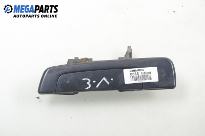 Outer handle for Mitsubishi Galant VIII 2.4 GDI, 150 hp, sedan automatic, 1999, position: rear - left