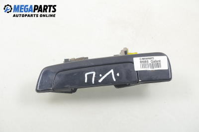 Outer handle for Mitsubishi Galant VIII 2.4 GDI, 150 hp, sedan automatic, 1999, position: front - left