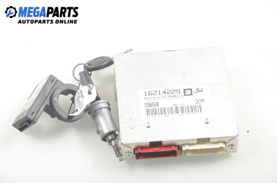 ECU incl. ignition key and immobilizer for Opel Astra F 1.6, 75 hp, hatchback, 5 doors, 1998