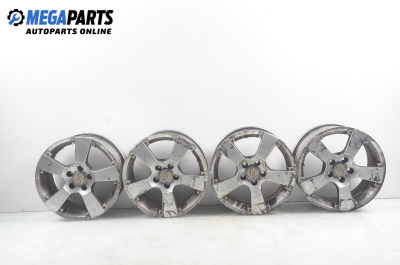 Alloy wheels for Renault Laguna II (X74) (2000-2007) 16 inches, width 7 (The price is for the set)