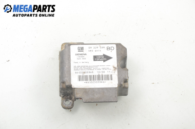 Airbag module for Opel Vectra B 1.6, 75 hp, sedan, 2000