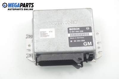 ECU for Opel Astra F 2.0, 115 hp, hatchback, 5 doors, 1992