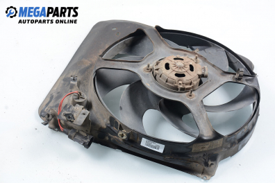 Radiator fan for Renault Clio I 1.4, 75 hp, 3 doors, 1997