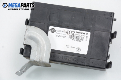 Comfort module for Nissan Almera (N16) 2.2 Di, 110 hp, hatchback, 5 doors, 2001