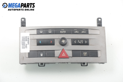 Air conditioning panel for Peugeot 407 1.6 HDi, 109 hp, sedan, 2005