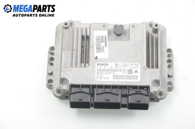 ECU for Peugeot 407 1.6 HDi, 109 hp, sedan, 2005