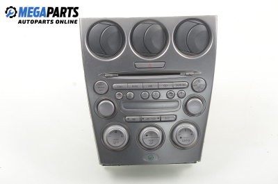 CD player and climate control panel for Mazda 6 Station Wagon I (08.2002 - 12.2007)