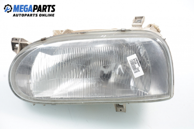 Headlight for Volkswagen Golf III 1.4, 55 hp, 5 doors, 1993, position: left