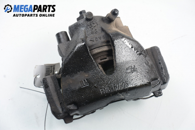 Caliper for Opel Astra G 1.8 16V, 125 hp, hatchback, 3 doors, 2003, position: front - left