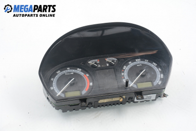 Instrument cluster for Skoda Fabia 1.2, 64 hp, hatchback, 5 doors, 2006