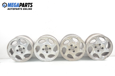 Alloy wheels for Peugeot 406 (1995-2004) 15 inches, width 6 (The price is for the set)