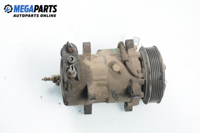 AC compressor for Peugeot 206 1.4, 75 hp, hatchback, 3 doors, 2000