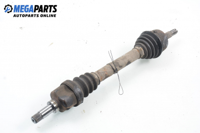 Driveshaft for Peugeot 206 1.4, 75 hp, 3 doors, 1999, position: left