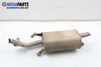 Rear muffler for Mitsubishi Carisma 1.9 DI-D, 102 hp, sedan, 2001