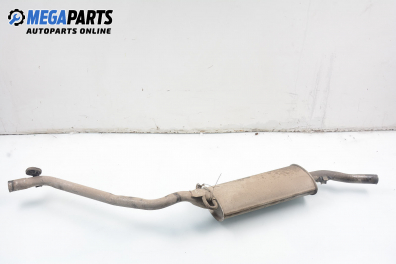 Rear muffler for Volkswagen Golf II 1.3, 55 hp, 1985