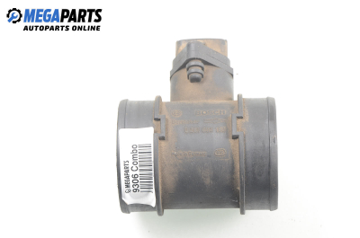 Air mass flow meter for Opel Combo 1.7 16V DI, 65 hp, truck, 2002