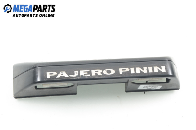 External boot lid handle for Mitsubishi Pajero Pinin 1.8 GDI, 120 hp, 3 doors automatic, 2000