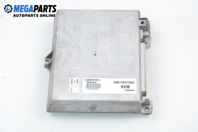 ECU for Renault 19 1.7, 73 hp, hatchback, 5 uși, 1992