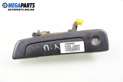 Outer handle for Mitsubishi Galant VIII 2.4 GDI, 150 hp, sedan automatic, 1999, position: front - left