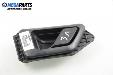 Inner handle for Citroen ZX 1.9 TD, 90 hp, hatchback, 5 doors, 1997, position: rear - left