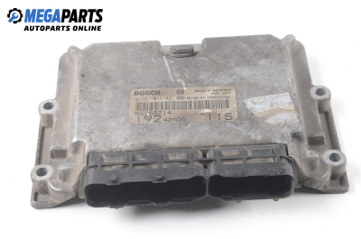 ECU for Fiat Stilo 1.9 JTD, 115 hp, 3 doors, 2003