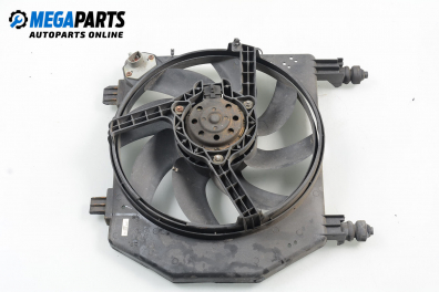 Radiator fan for Ford Fiesta IV 1.3, 60 hp, 5 doors, 2000