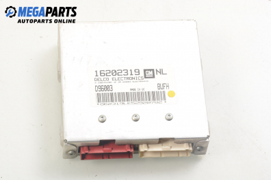 ECU for Opel Vectra B 1.6 16V, 100 hp, sedan, 1996