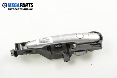 Outer handle for Renault Clio III 1.6 16V, 112 hp, 5 doors, 2006, position: rear - left